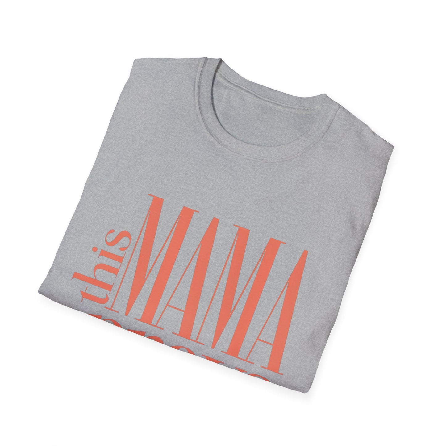 Funny Scripture Mamma Prays Unisex T-Shirt