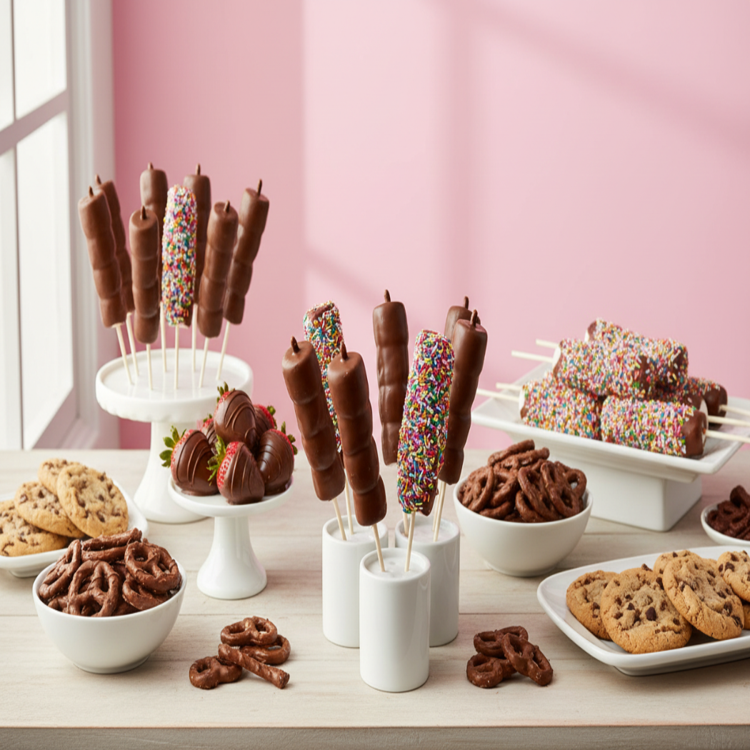 Chocolate covered marshmallow