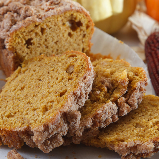 Pumpkin streusal Bread