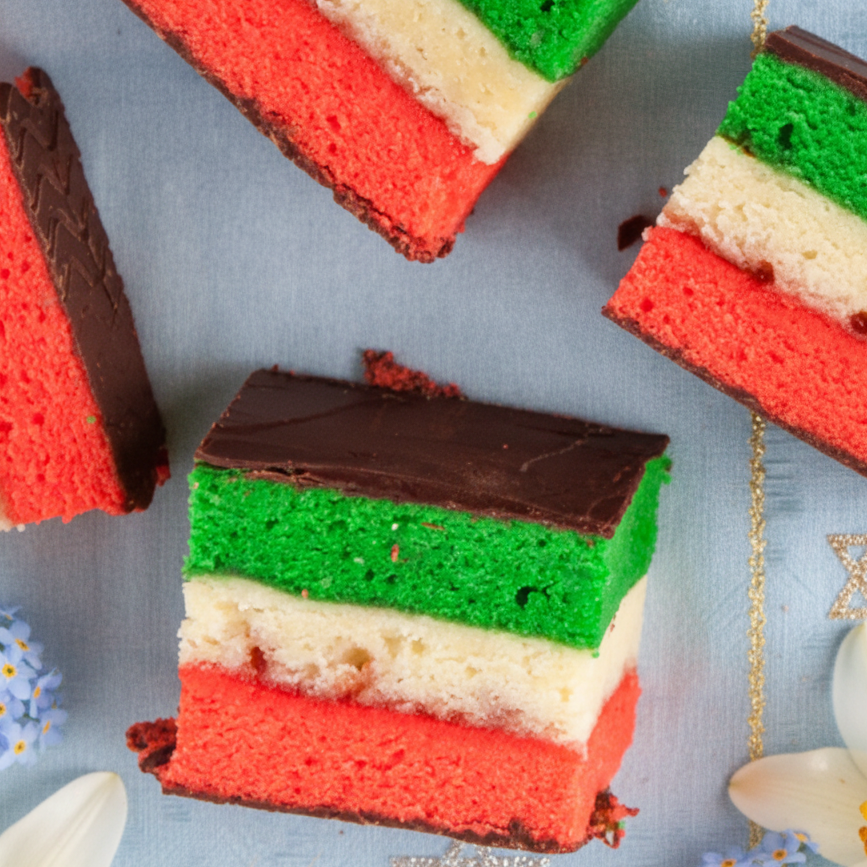 Rainbow Cookies