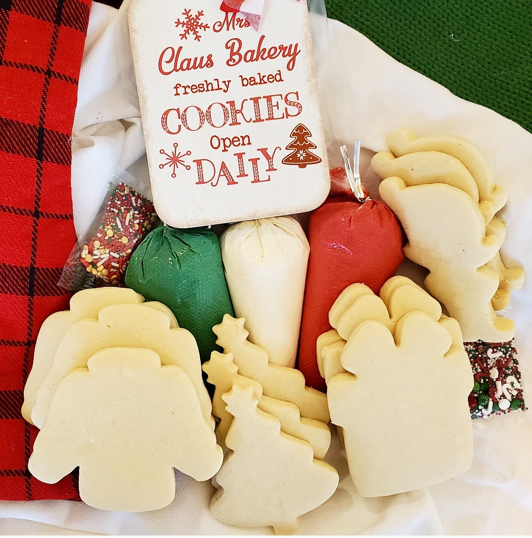 Christmas DIY cookie decorating kit