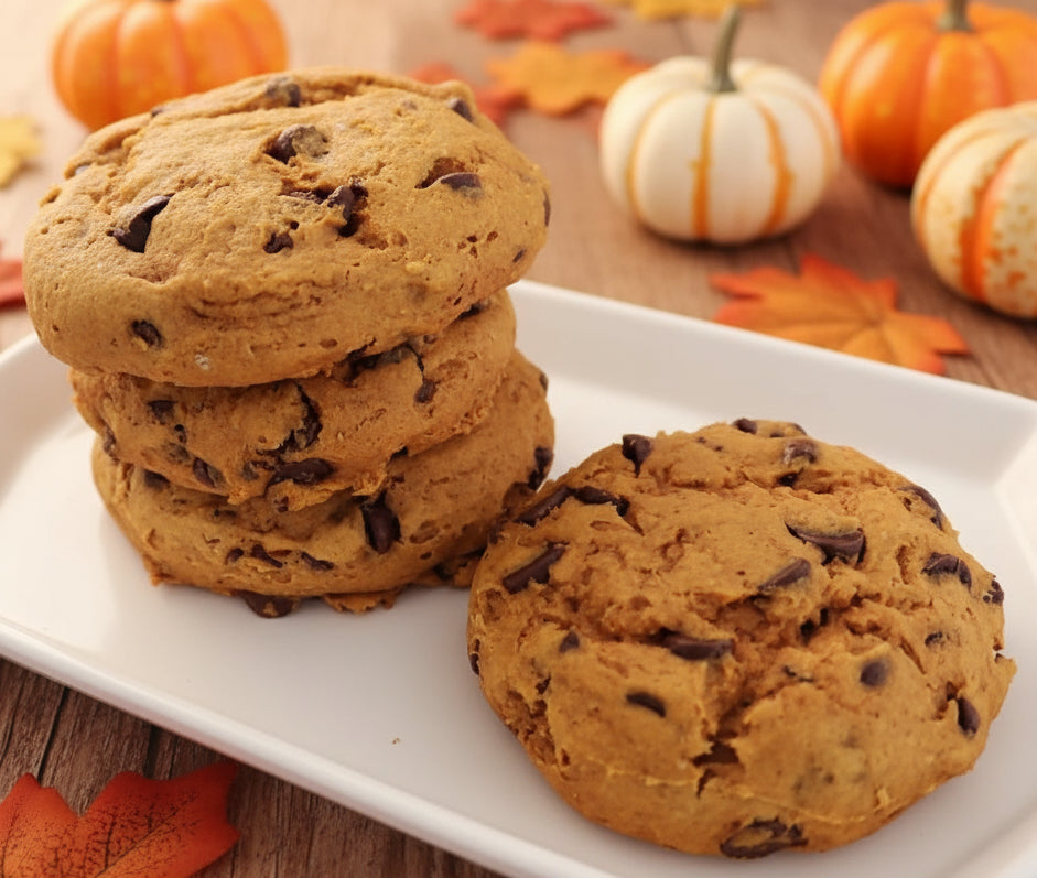 Pumpkin Chocolate chip cookies