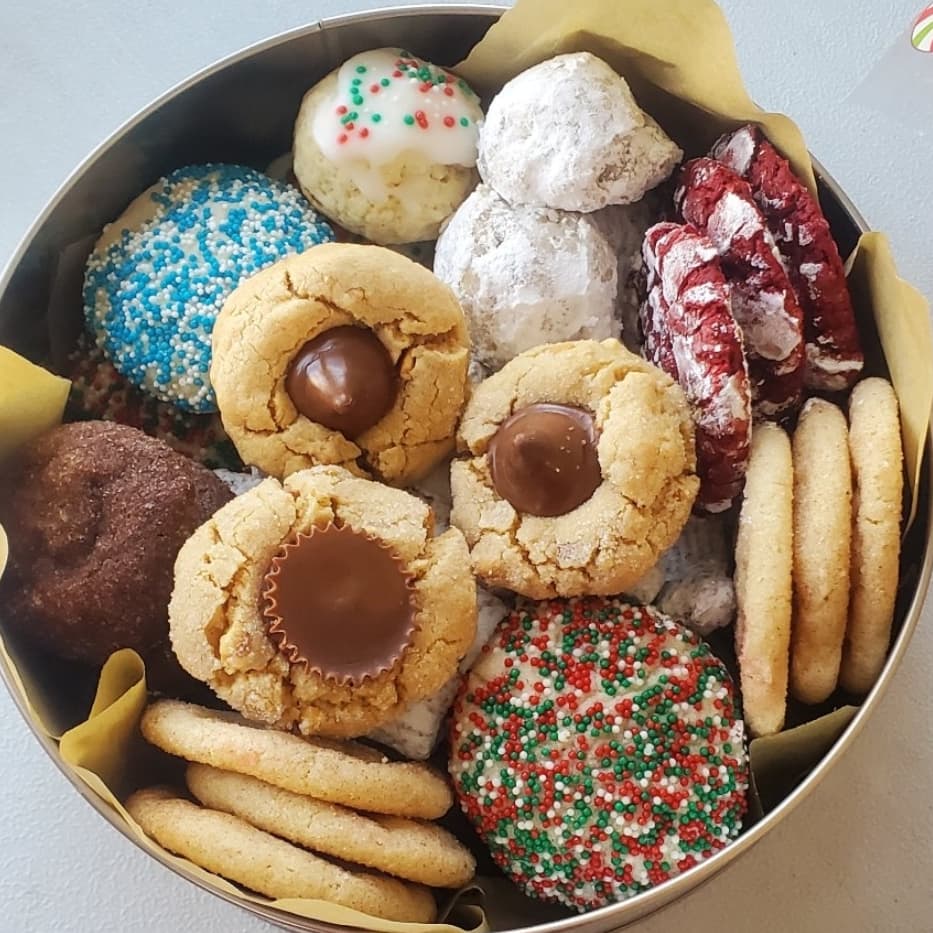 Assortment cookie platter