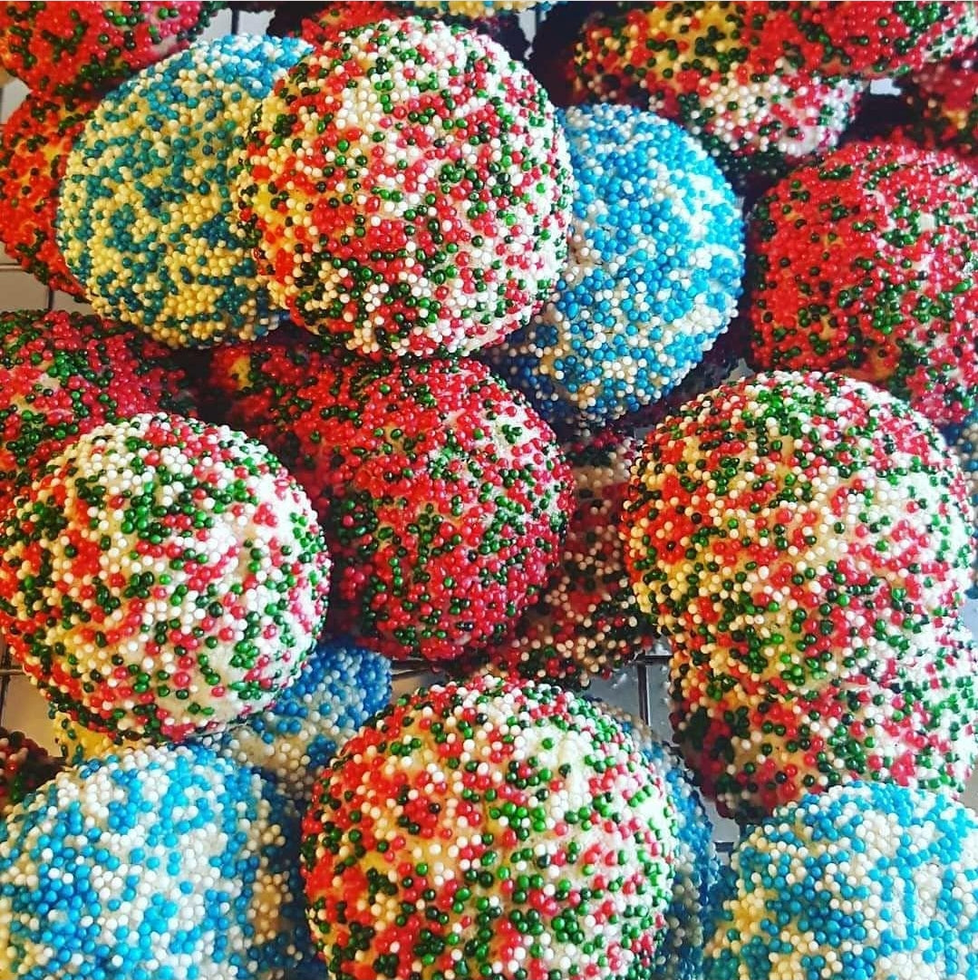 Festive Sprinkle Cookies
